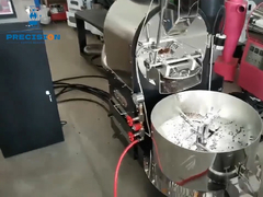 Máy rang cà phê chính xác dòng PKF được trang bị tủ điều khiển, cà phê rang thông minh