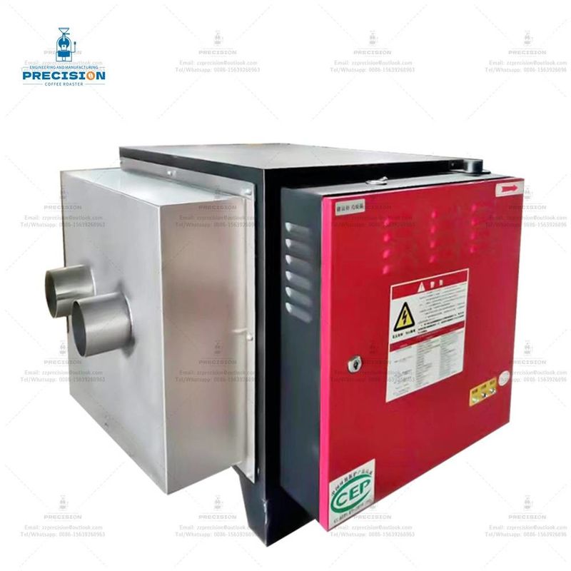 Bộ lọc khói của máy nướng cà phê carbon hoạt động 12 inch thép không gỉ