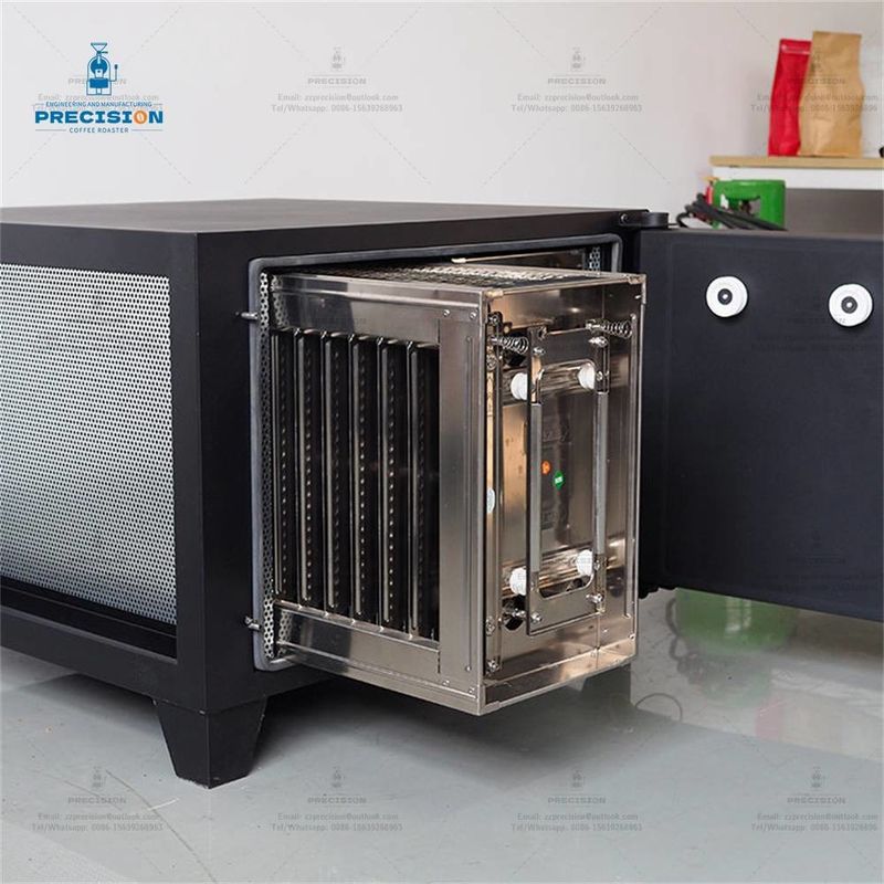 Thép không gỉ Máy rang cà phê Máy lọc chống rỉ sét cà phê