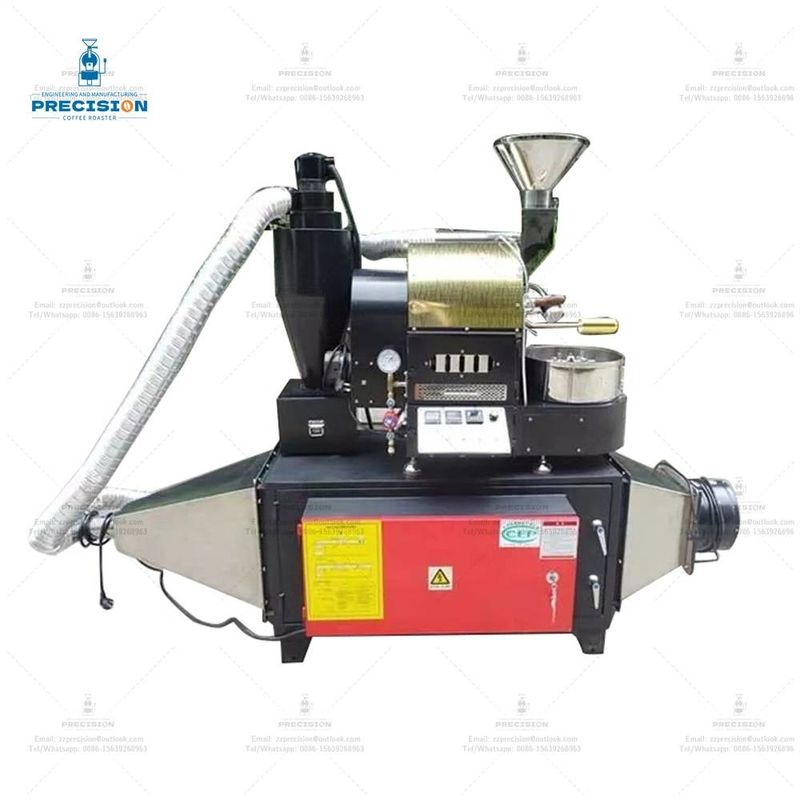 Máy nướng cà phê thương mại Bộ lọc khói thép không gỉ cho hạt cà phê tốt