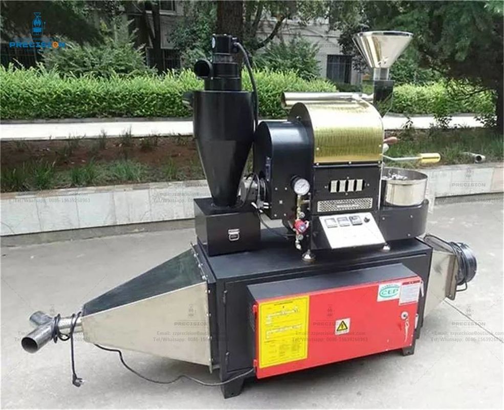 Máy nướng cà phê thương mại Bộ lọc khói thép không gỉ cho hạt cà phê tốt
