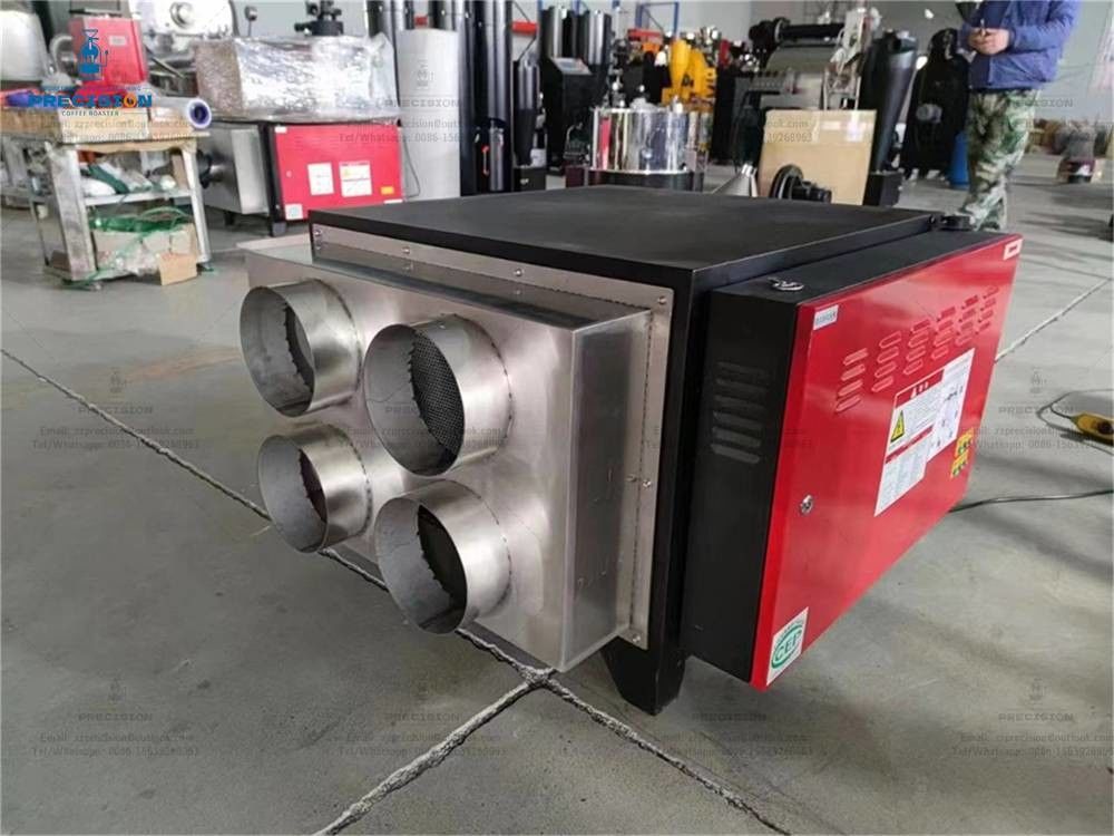Máy lọc khói cà phê trong nhà Kháng rỉ Độ bền