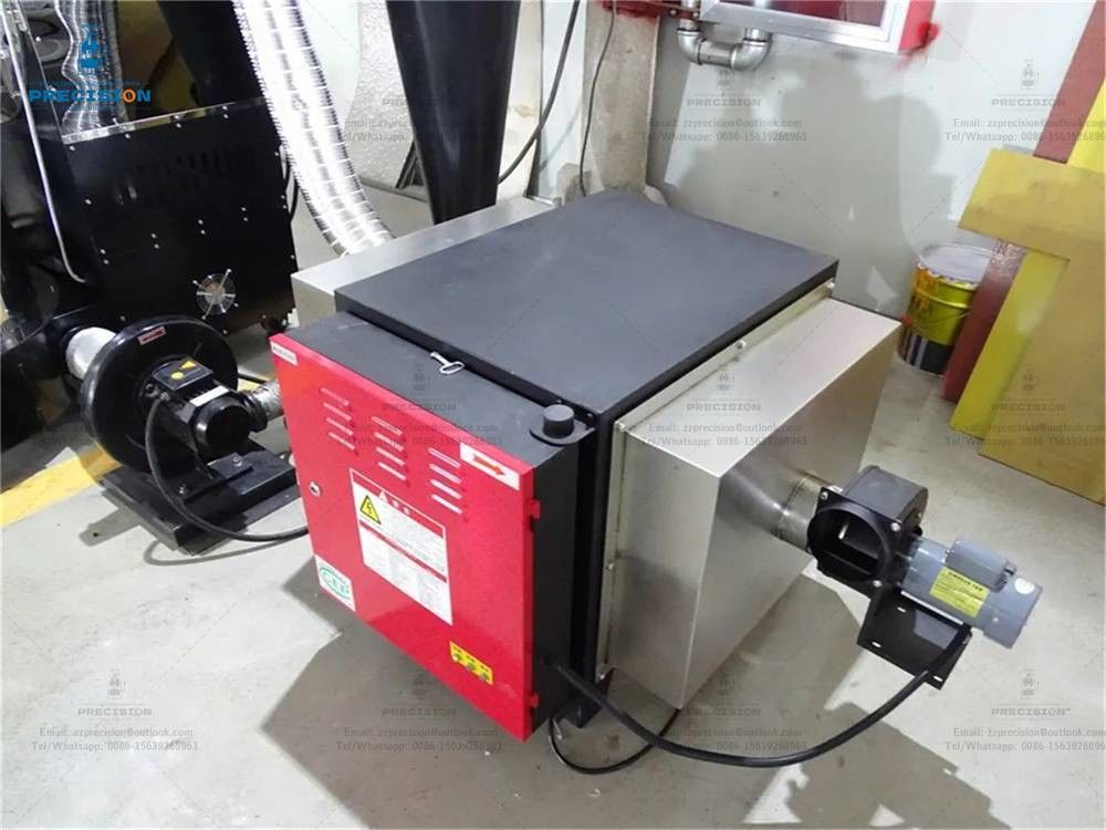 Bộ lọc khói của máy nướng cà phê carbon hoạt động 12 inch thép không gỉ
