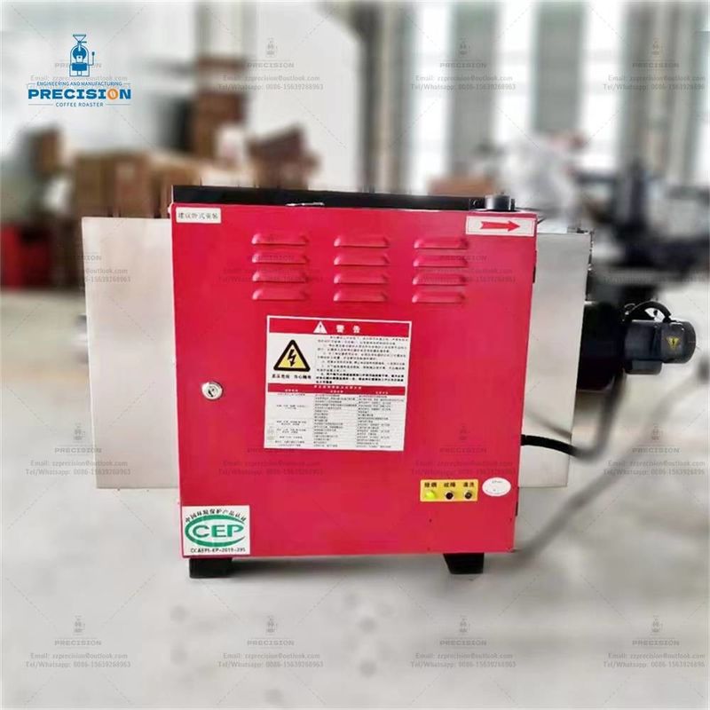 Máy nướng cà phê Bộ lọc khói thép không gỉ Bảo trì dễ dàng 99% hiệu quả