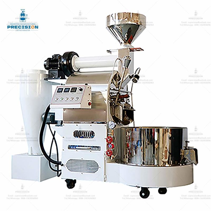 5kg Máy nướng cà phê trống nhà loại khí / loại điện