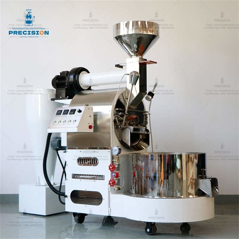 5kg Máy nướng cà phê trống nhà loại khí / loại điện