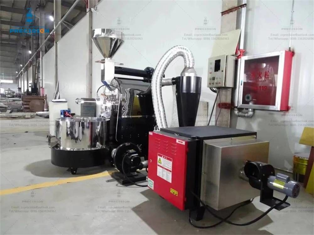 Máy rang hạt cà phê công nghiệp 5Kg 6Kg 10Kg 12Kg Tostadora De Cafe Coffee Roaster