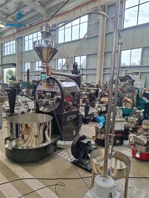 Máy nướng cà phê hạt thương mại Cách nướng không khí nóng Tùy chỉnh màu sắc