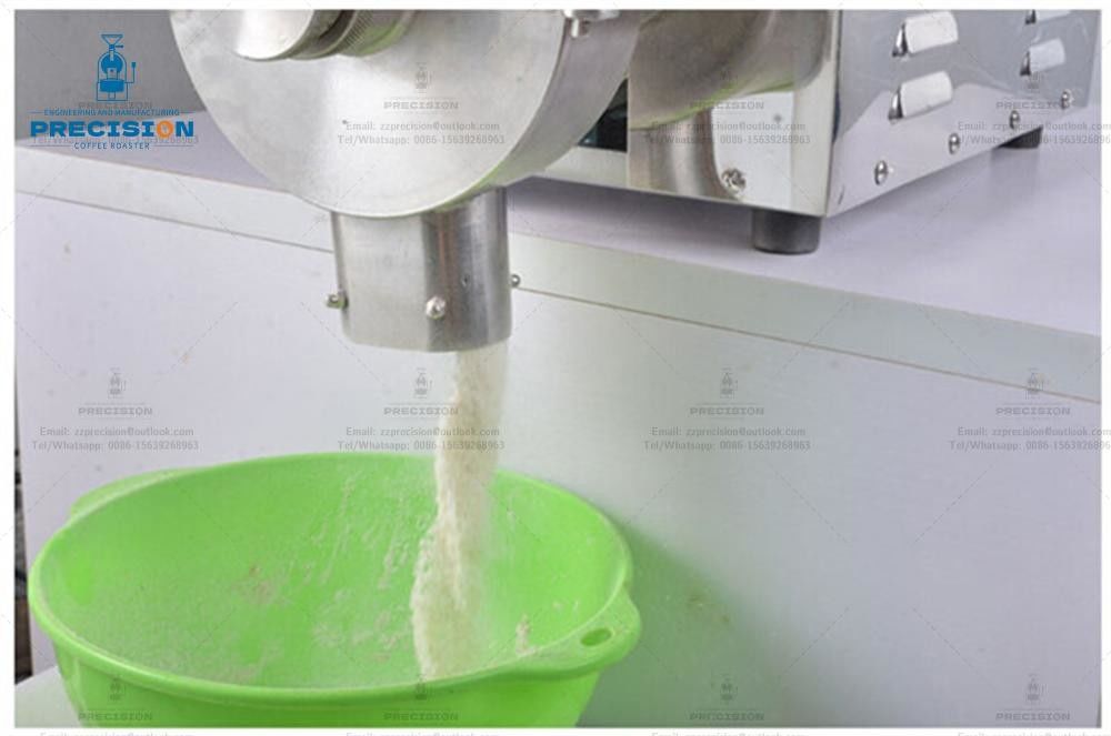 Máy nướng cà phê điện và máy nghiền 30-50kg / giờ Máy nướng hạt cho gia đình