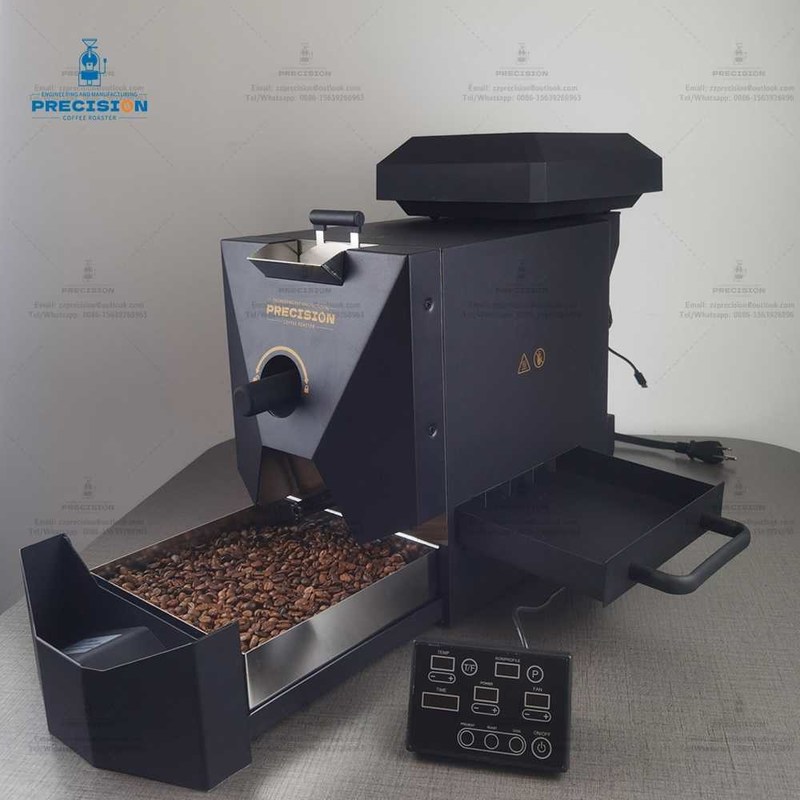 Máy nướng cà phê tự động cho gia đình với công suất lửa 3800kcal và phương pháp nướng bằng không khí nóng