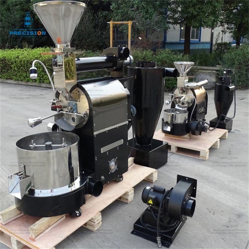Máy rang cà phê thông minh 3kg với thép không gỉ 316 chống nhiệt