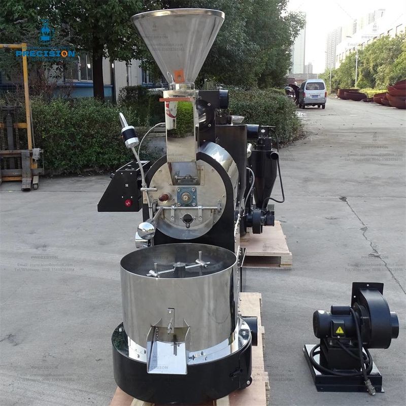 Máy rang cà phê thông minh 3kg với thép không gỉ 316 chống nhiệt
