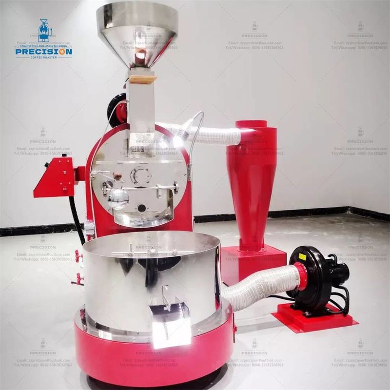 5Kg 12Kg 15Kg khí điện thủ công cà phê hạt nướng nướng máy 0-300C nhiệt độ điều chỉnh