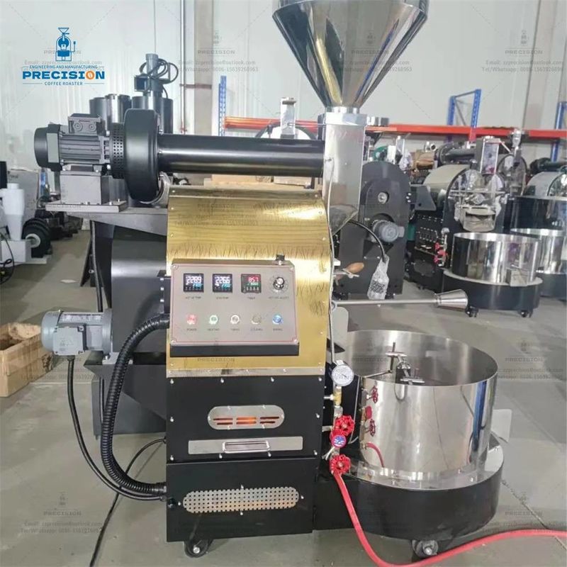 Máy rang nhiều lò 5kg 10Kg 15Kg Máy rang hạt cà phê đậu
