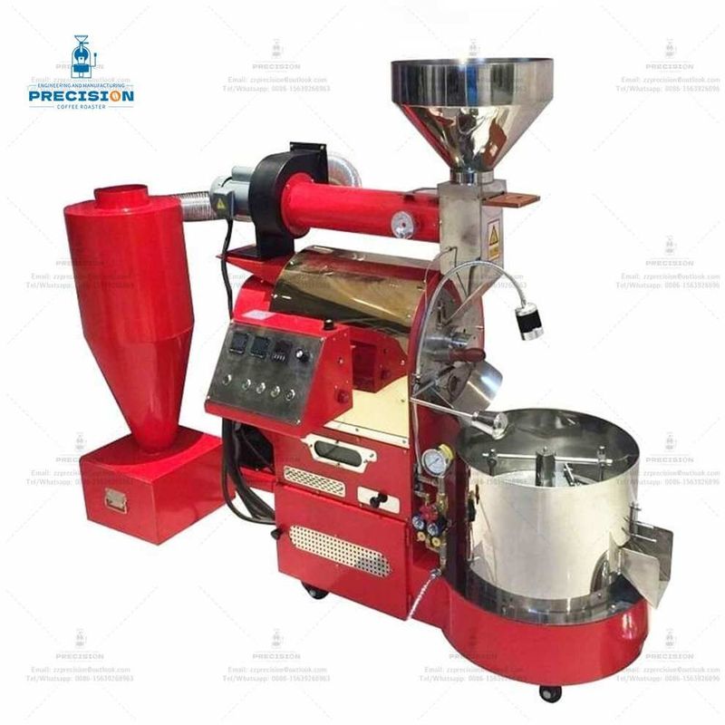 1-7kg dung lượng lô Và 12-15 phút thời gian rang 5kg 6kg máy rang cà phê