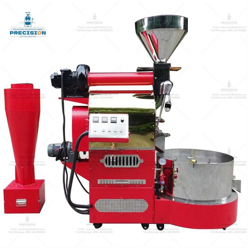 Máy rang cà phê tại nhà 6kg với nhiều loại sưởi ấm