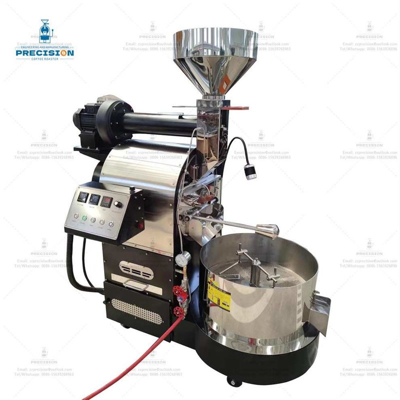 1-7kg dung lượng lô Và 12-15 phút thời gian rang 5kg 6kg máy rang cà phê