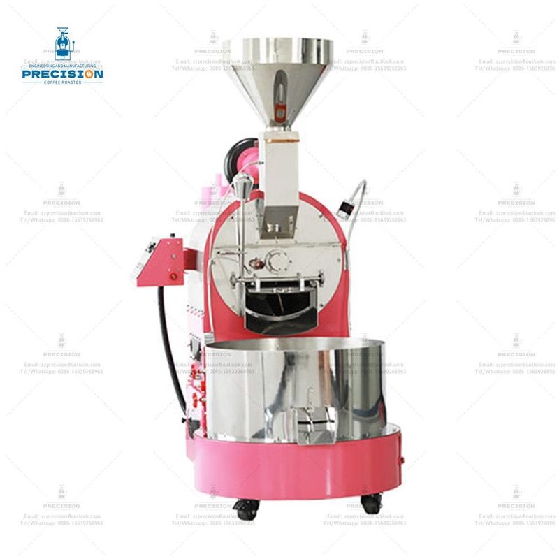 Máy nướng cà phê trong kho dự trữ