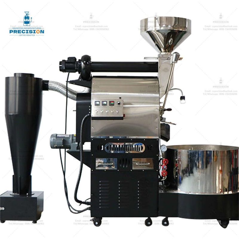 Máy nướng cà phê hạt cà phê tự động 20Kg 30Kg 60Kg Multi Burner Gas Infrared Electric