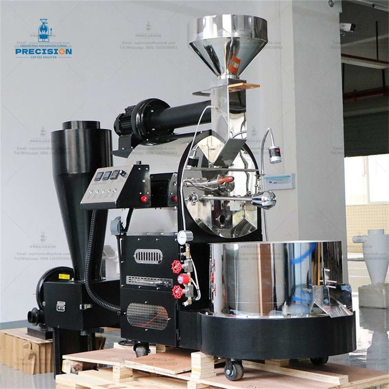 Thương mại 5kg 10kg 15kg Máy điện Máy nướng cà phê để nướng Cà phê Máy nướng cà phê khí