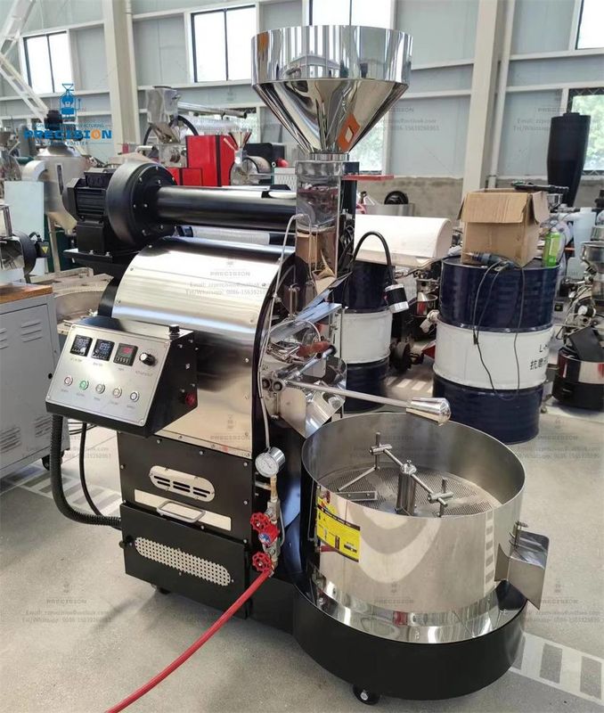 Công nghiệp khí điện 2kg 3kg 6kg Cafe cà phê hạt nướng Giesen thương mại cà phê nướng máy